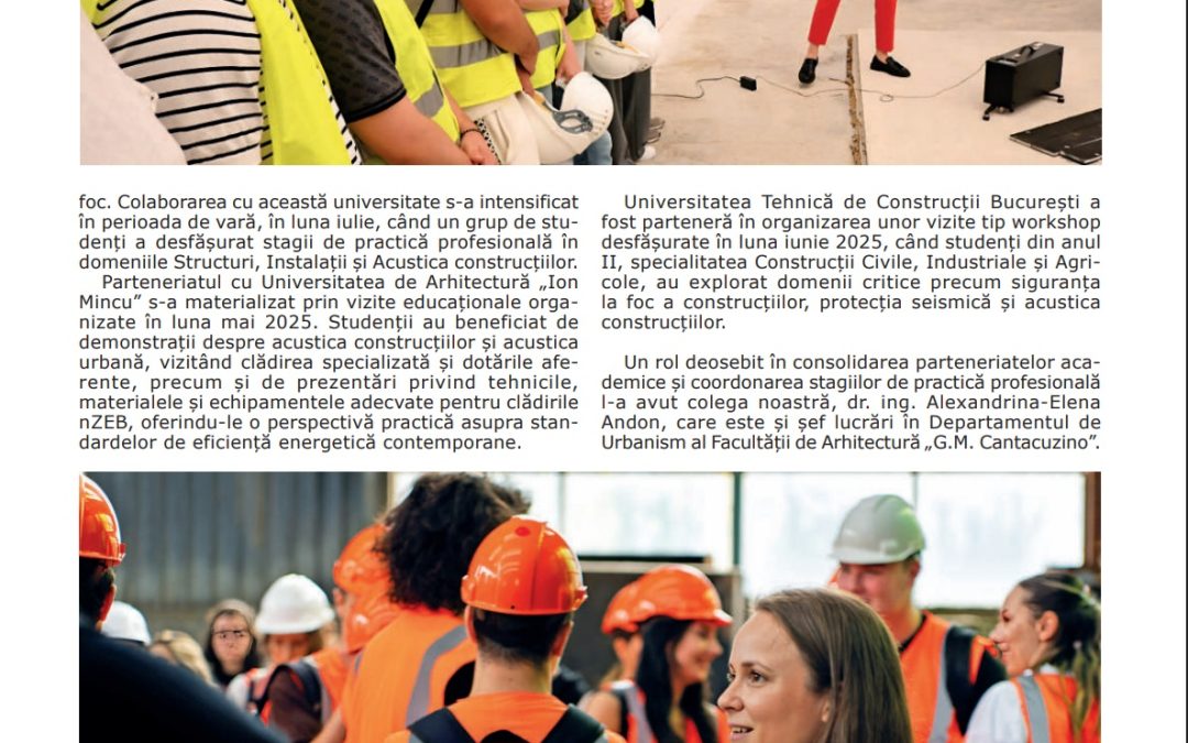 75 de ani de cercetare în construcții și urbanism